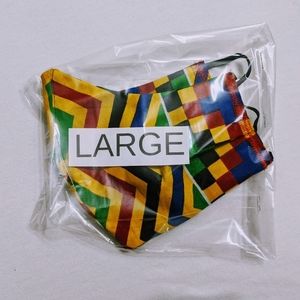 Ankara African print cloth mask reusable/washable
